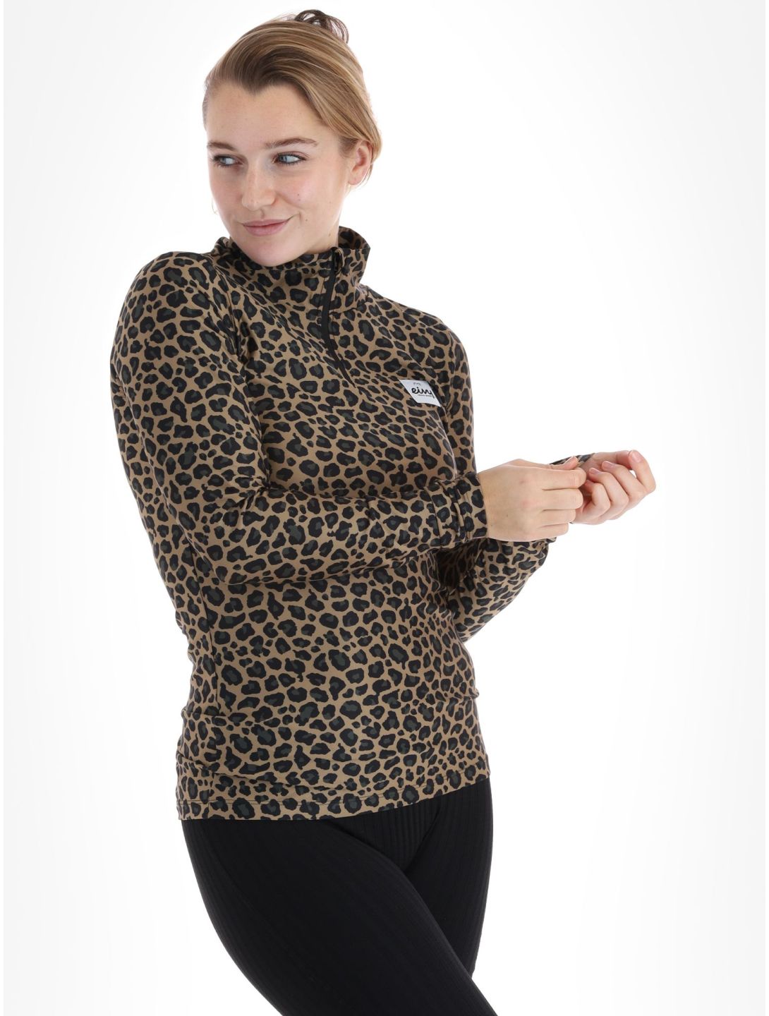 Eivy, Journey maglione donna Leopard marrone 