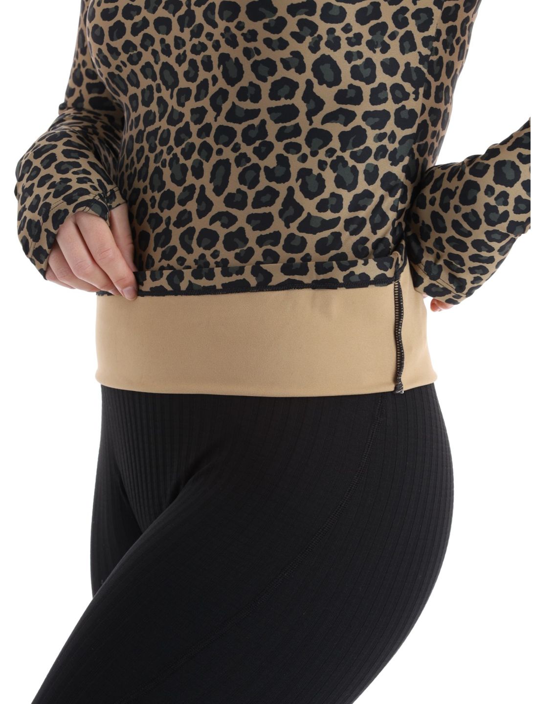 Eivy, Journey maglione donna Leopard marrone 