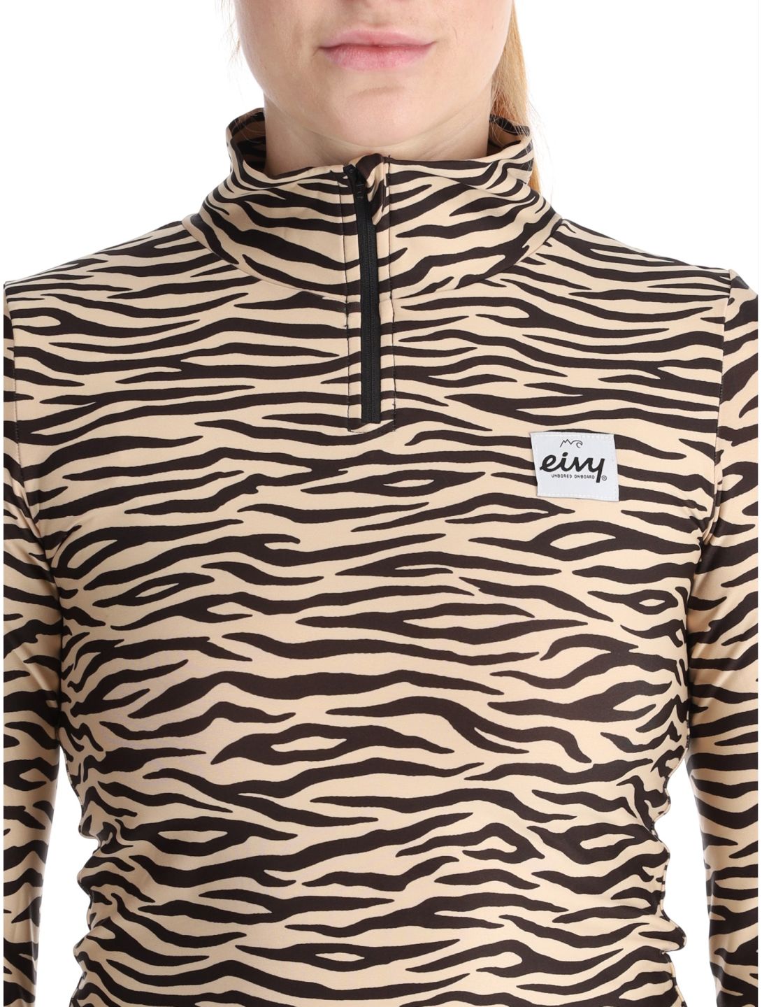 Eivy, Journey maglione donna Zebra beige, marrone 