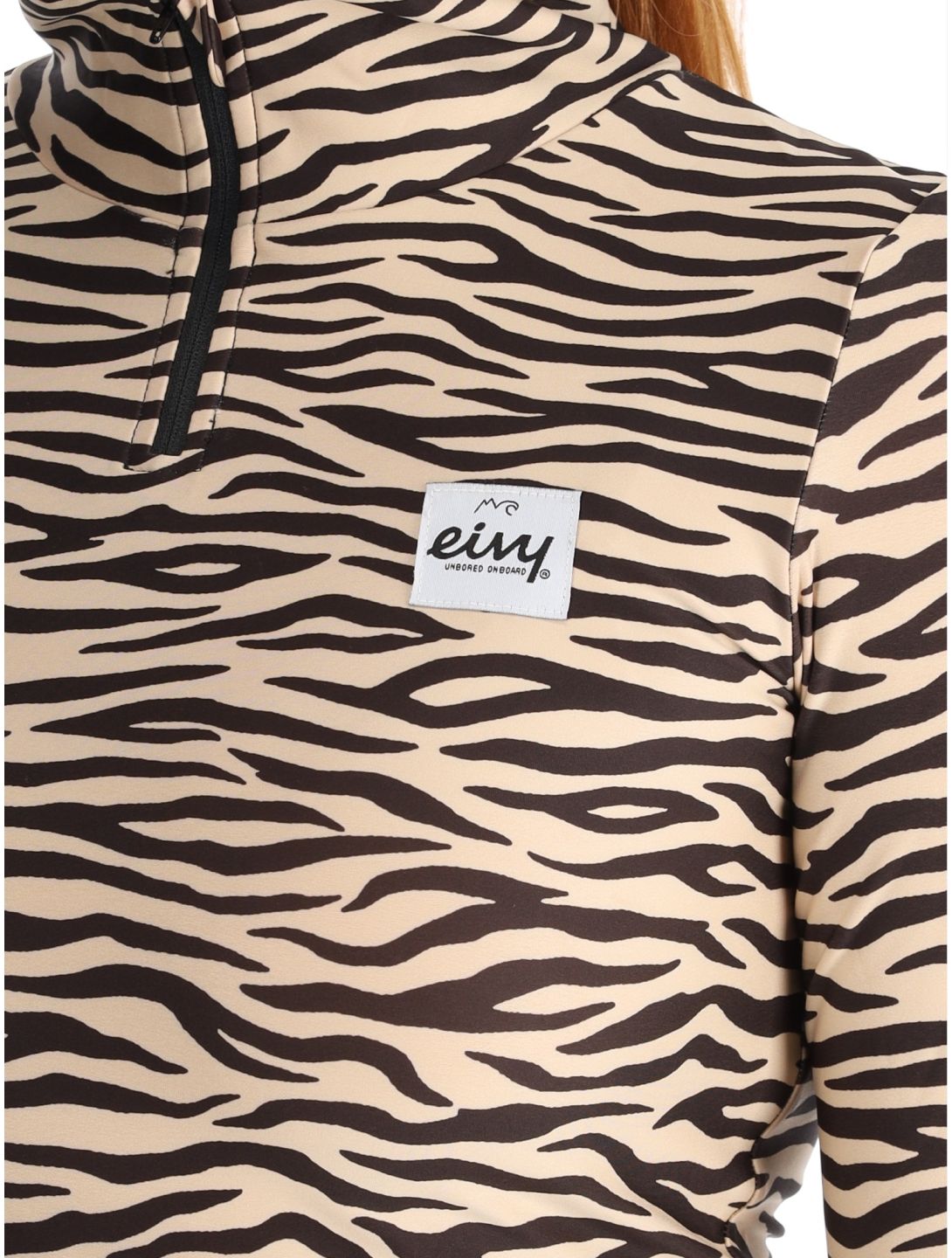 Eivy, Journey maglione donna Zebra beige, marrone 