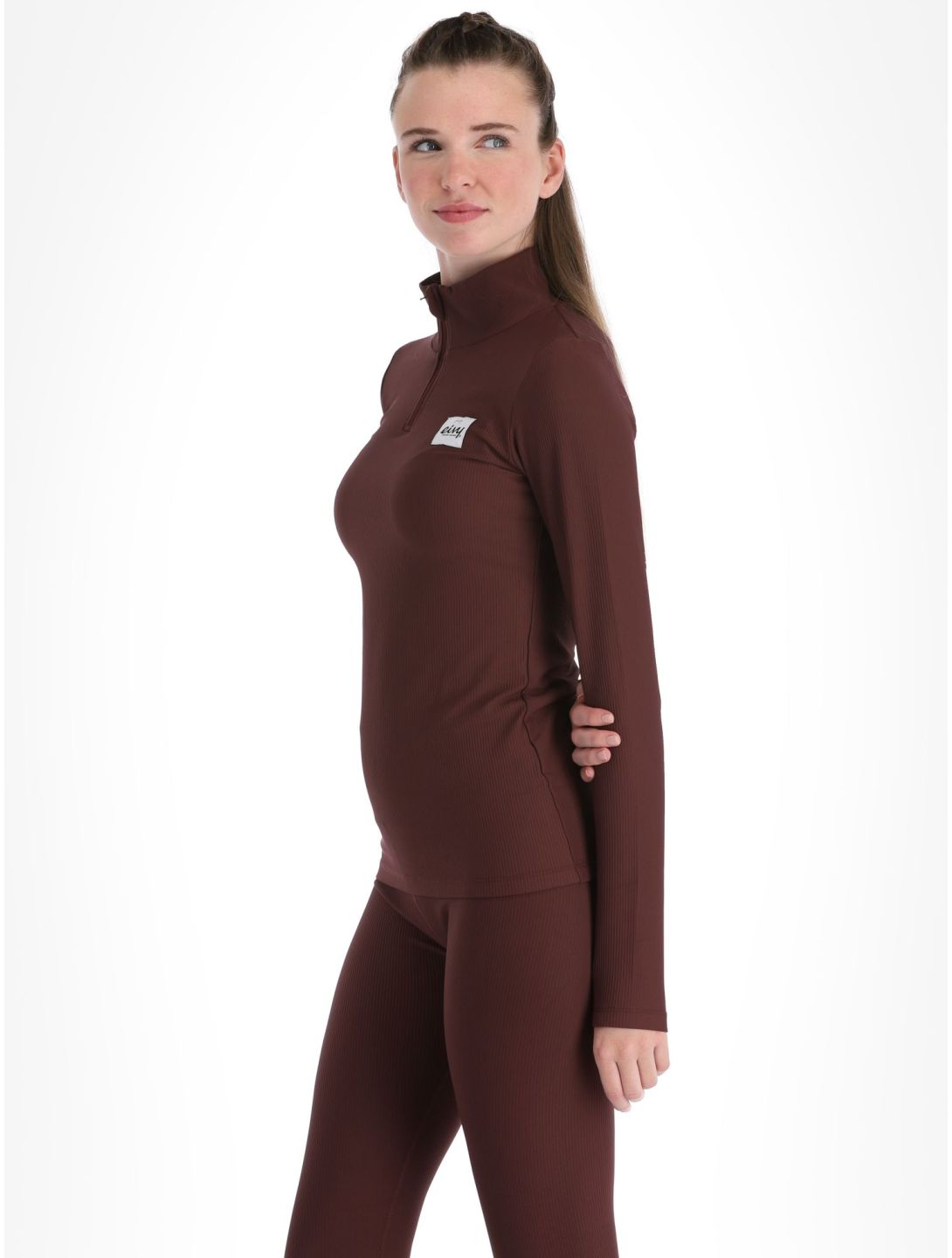 Eivy, Journey Rib maglione donna Wine borgogna 