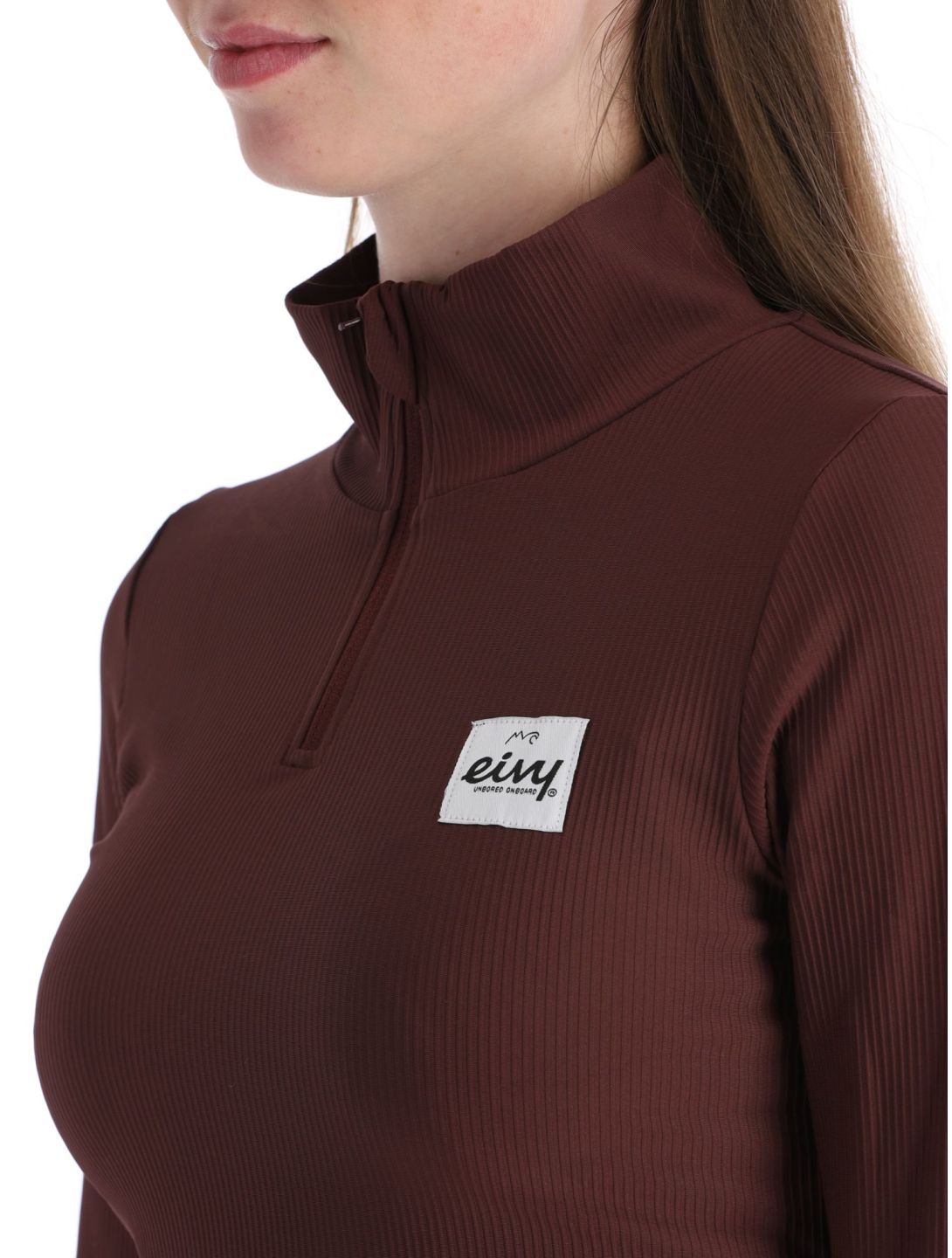 Eivy, Journey Rib maglione donna Wine borgogna 