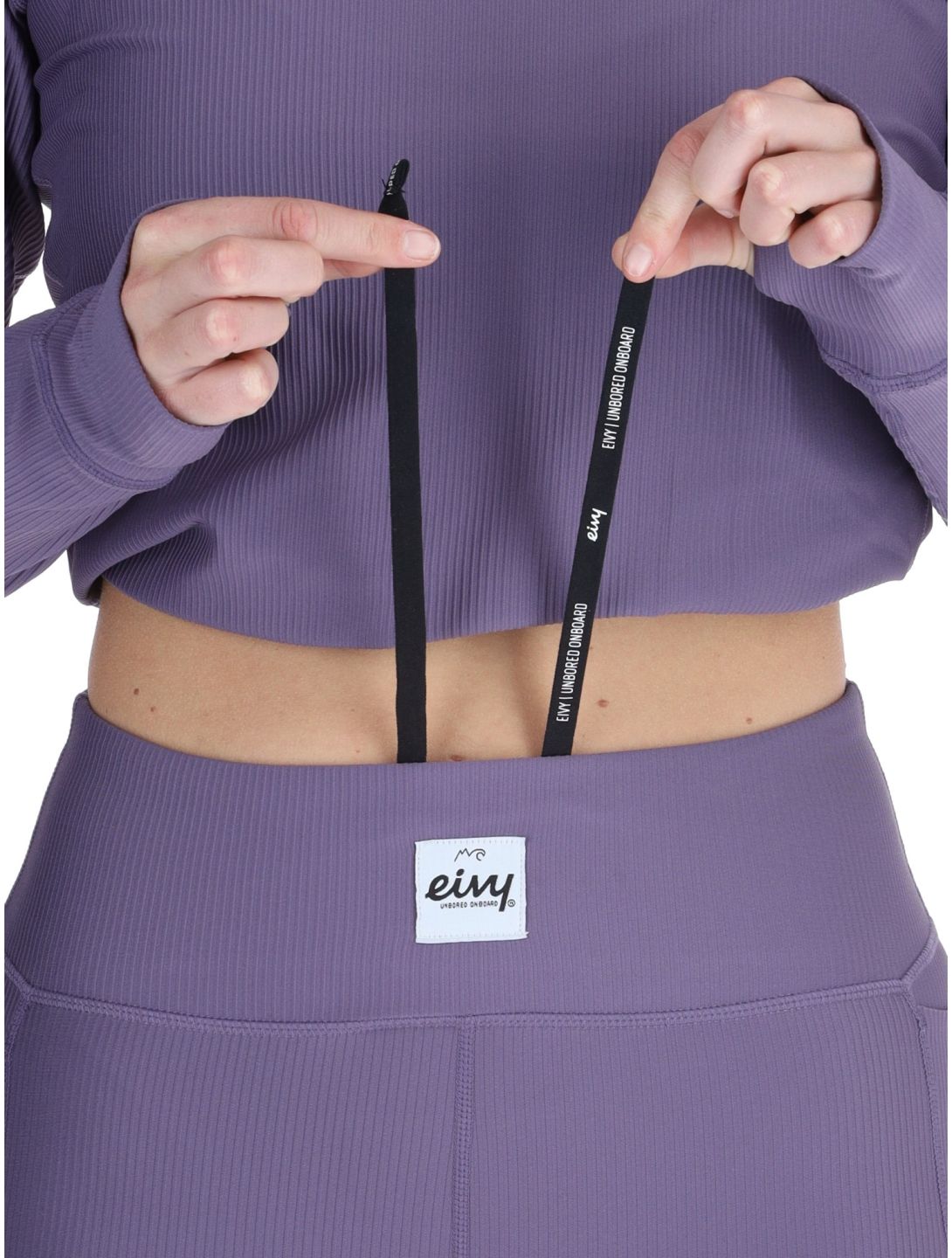 Eivy, Pocket Rib pantaloni termici donna Deep Purple viola 