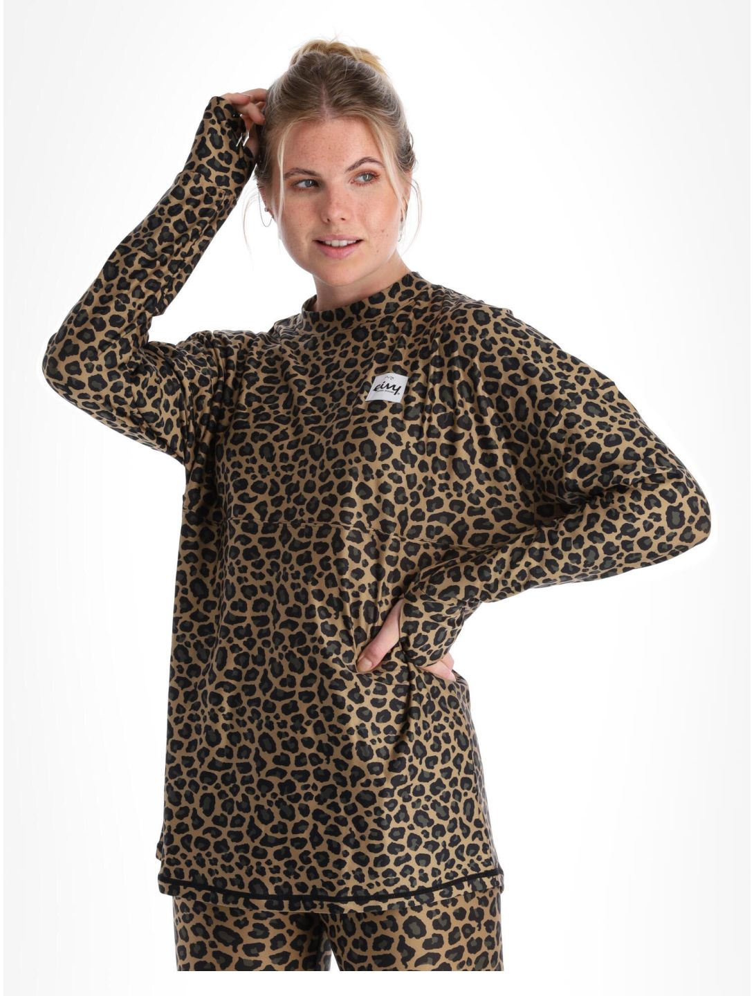 Eivy, Venture maglione donna Leopard marrone 