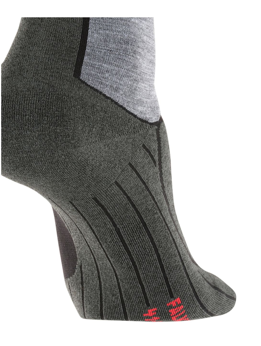 Falke, SK6 Pro calzini da sci donna Black Mix grigio, nero 