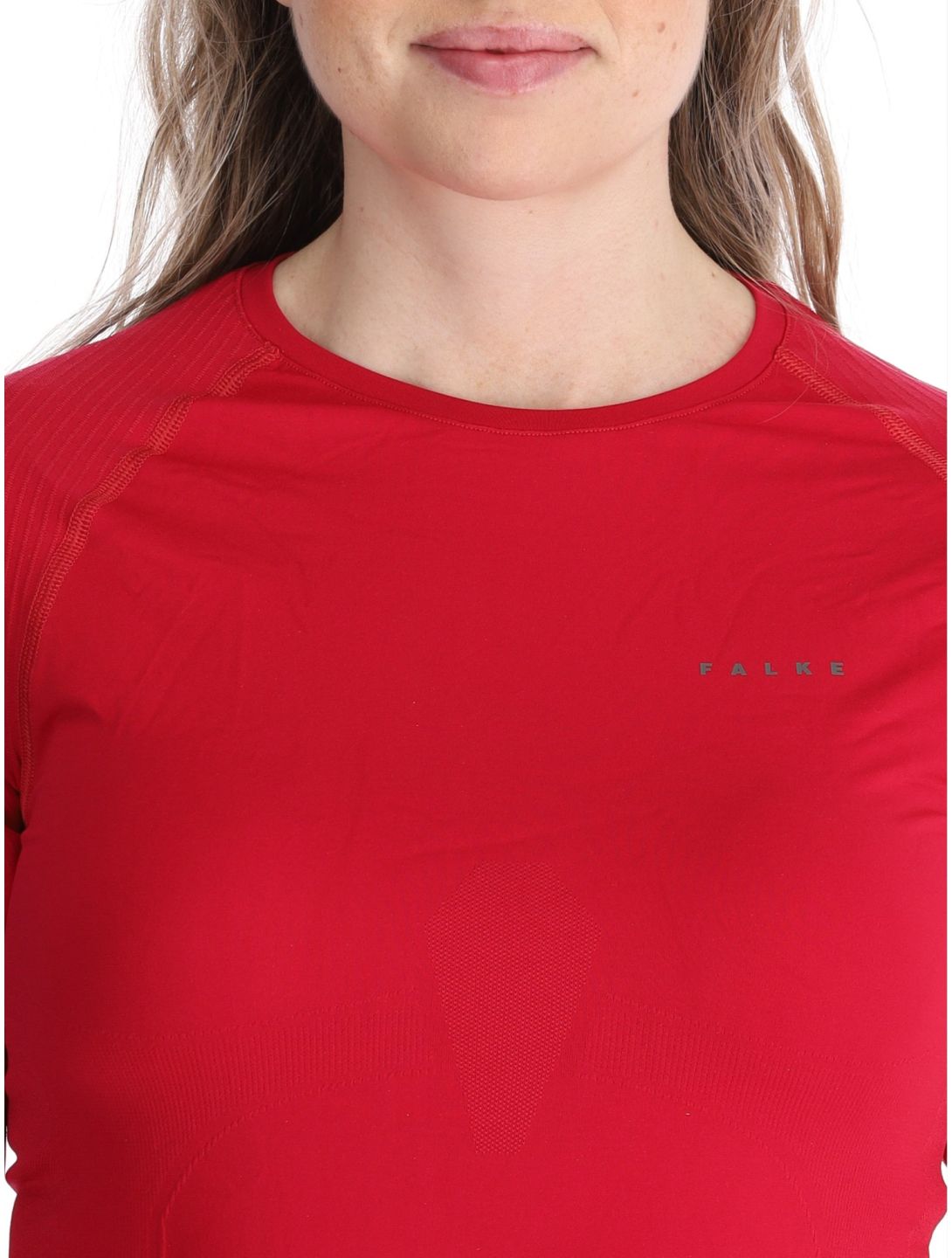 Falke, Longsleeved Shirt maglia termica donna Red rosso 