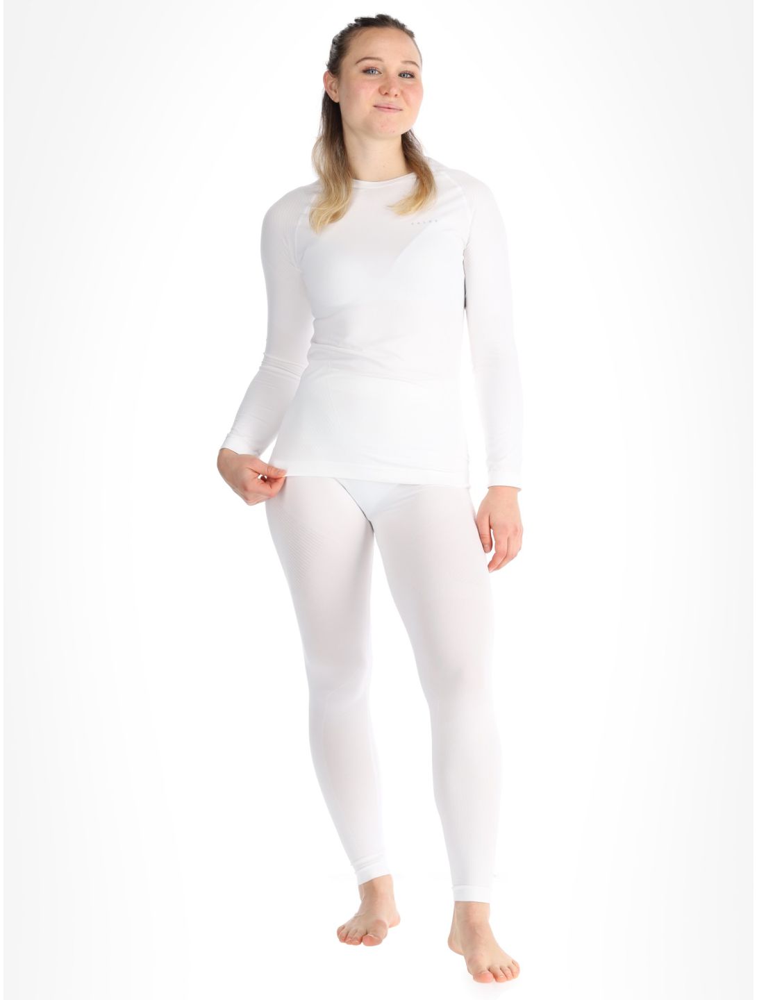 Falke, Longsleeved Shirt maglia termica donna White bianco 