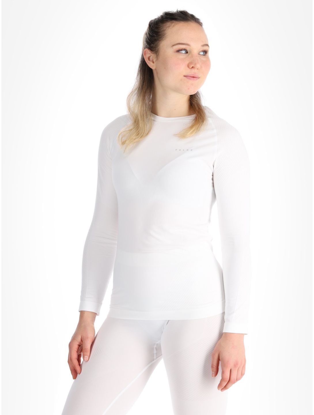 Falke, Longsleeved Shirt maglia termica donna White bianco 