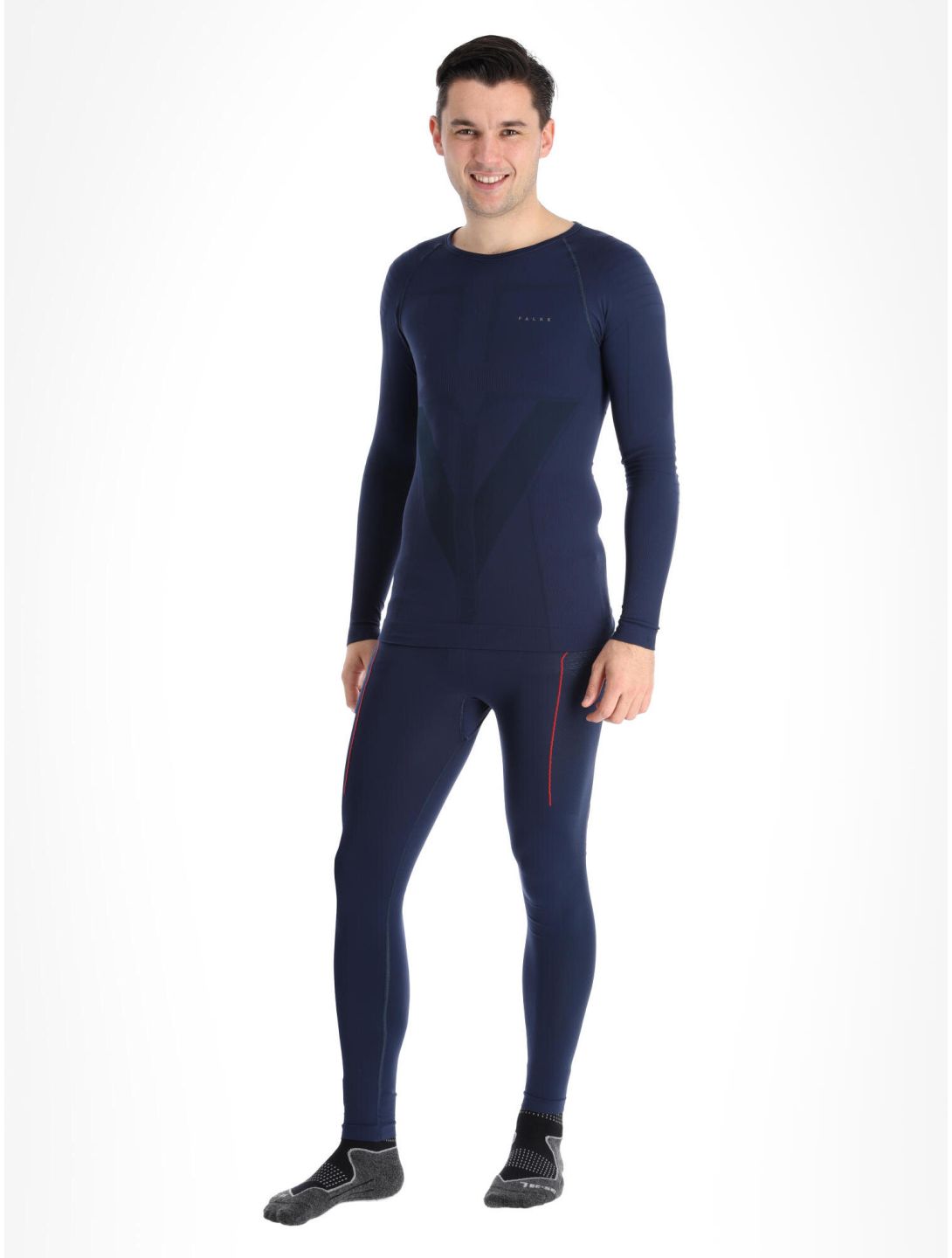 Falke, Longsleeved Shirt Tight maglia termica uomo Space Blue blu 