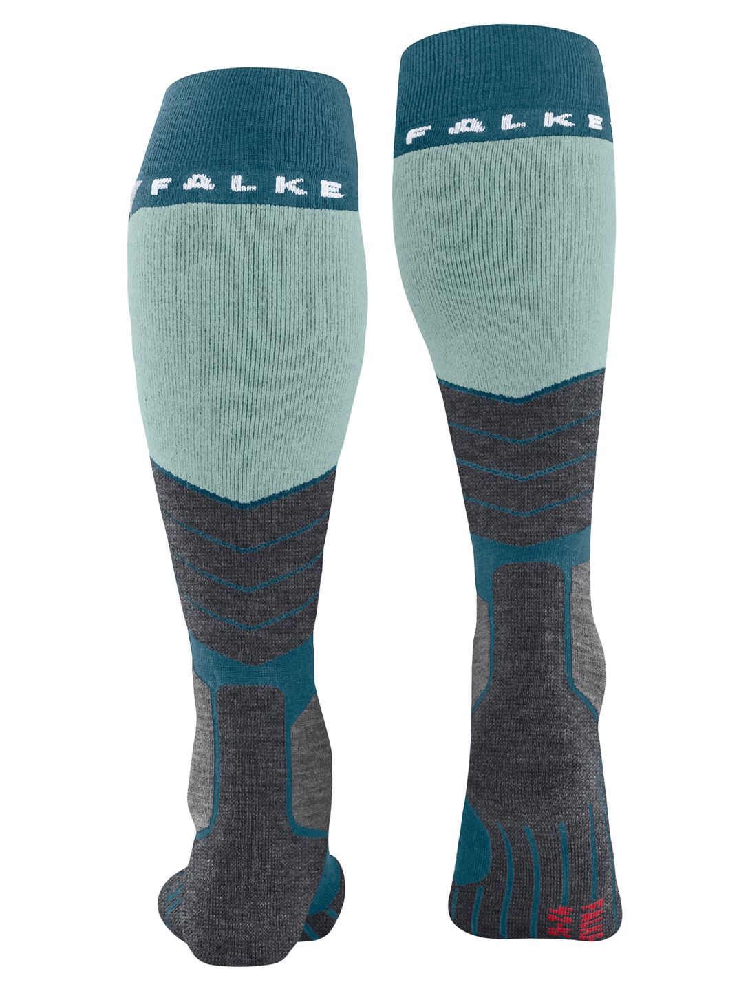 Falke, SK2 Intermediate calzini da sci donna Lagoon verde 