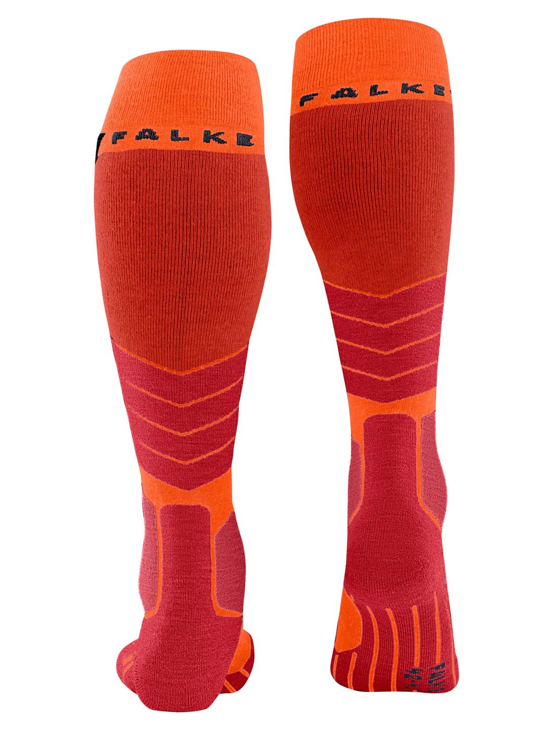 Falke, SK2 Intermediate calzini da sci uomo Flash Orange arancio 