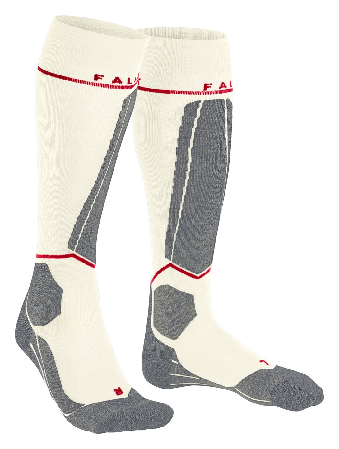 Falke, SK4 Advanced Compression Light calzini compressivi donna Off White bianco 