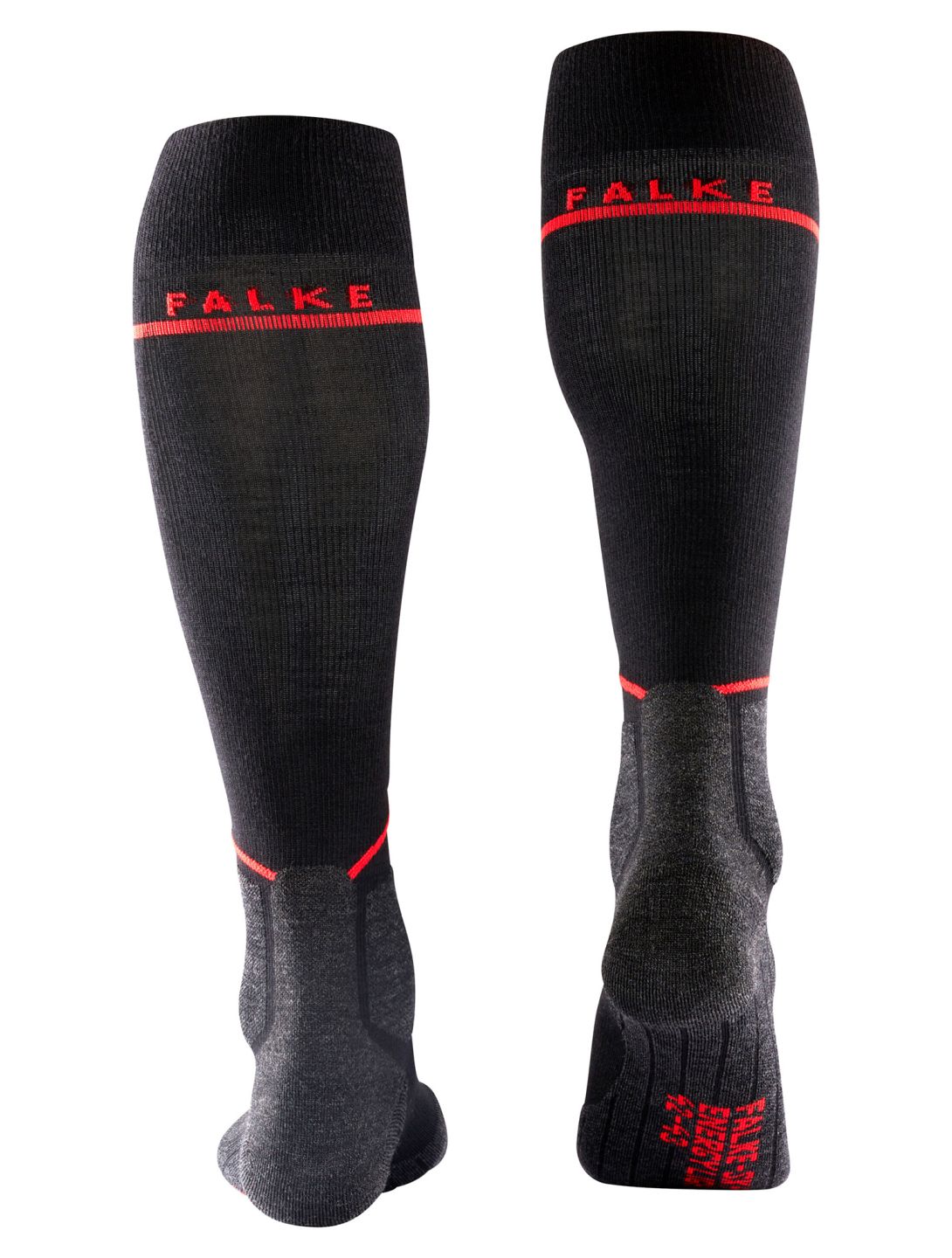 Falke, SK4 Advanced Compression Light calzini compressivi uomo Black Mix grigio, nero 