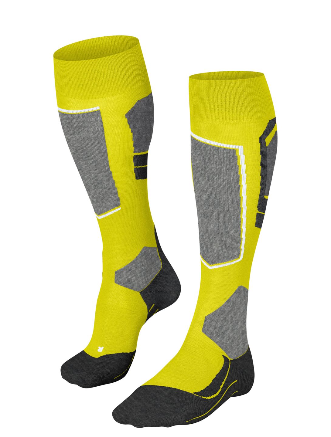 Falke, SK4 Advanced calzini da sci uomo Sulfur giallo 