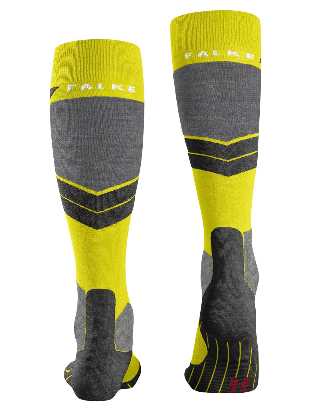 Falke, SK4 Advanced calzini da sci uomo Sulfur giallo 