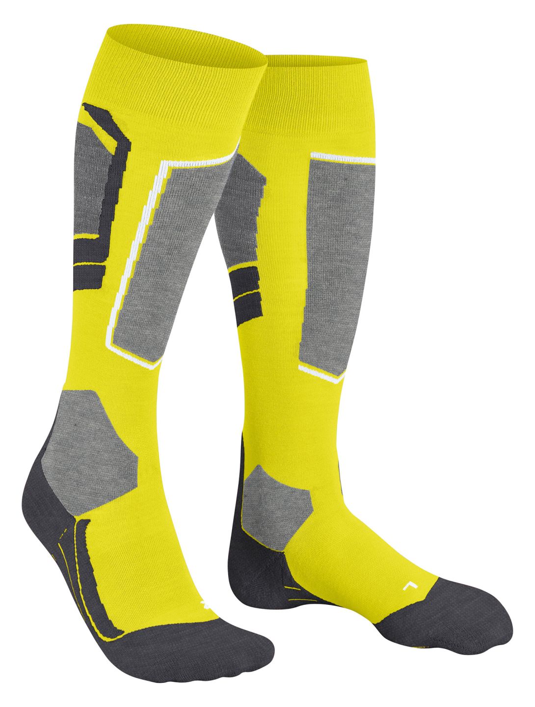 Falke, SK4 Advanced calzini da sci uomo Sulfur giallo 