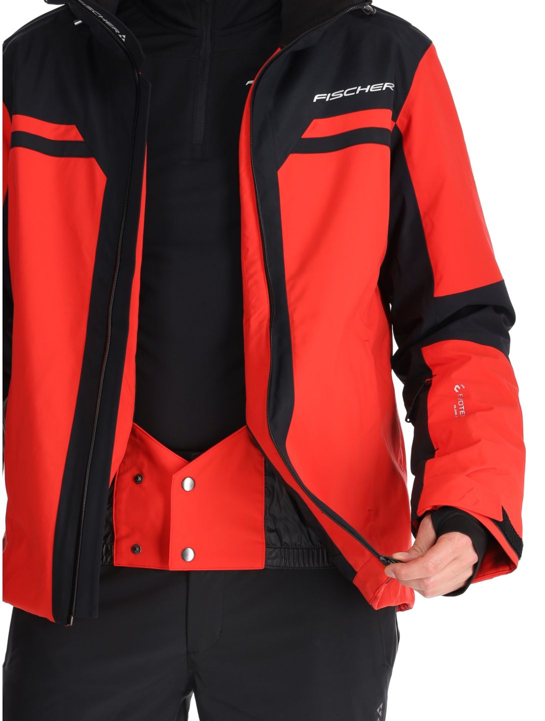 Fischer, Cascade giacca sci uomo C.Red-C.Red-Black 