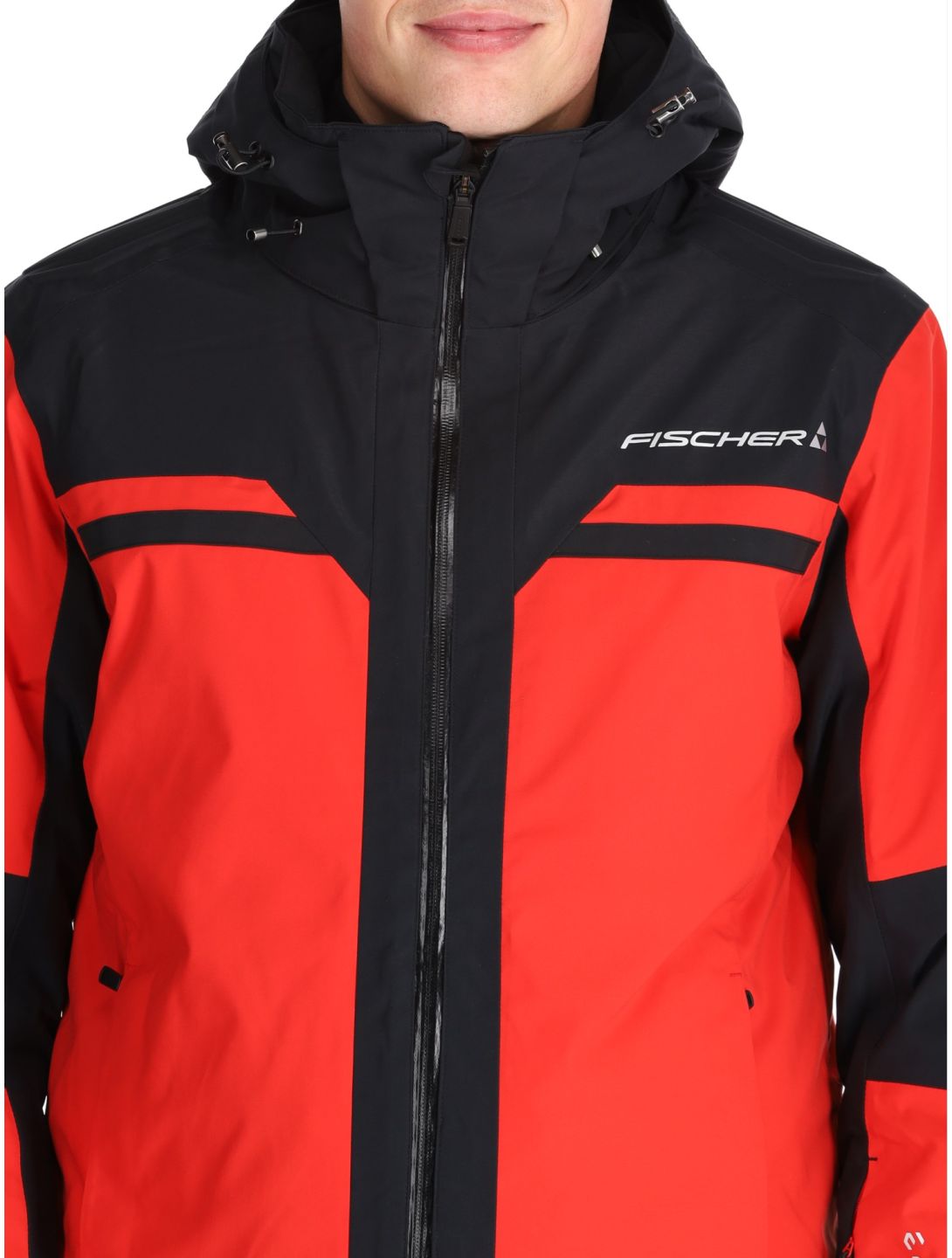 Fischer, Cascade giacca sci uomo C.Red-C.Red-Black 