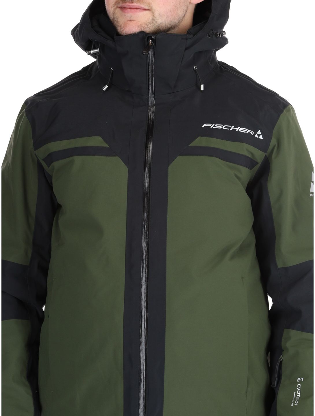 Fischer, Cascade giacca sci uomo R.Green-R.Green-Black 