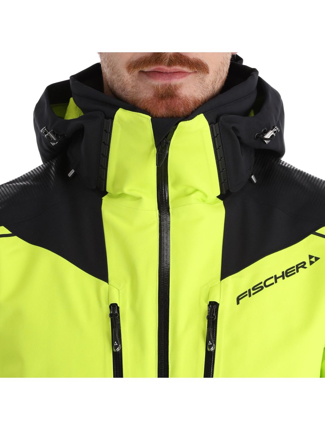 Fischer Uomo Giacca da sci EISJOCH giallo, Fischer Abbigliamento sci uomo, Fischer Abbigliamento, Fischer, F, Marche