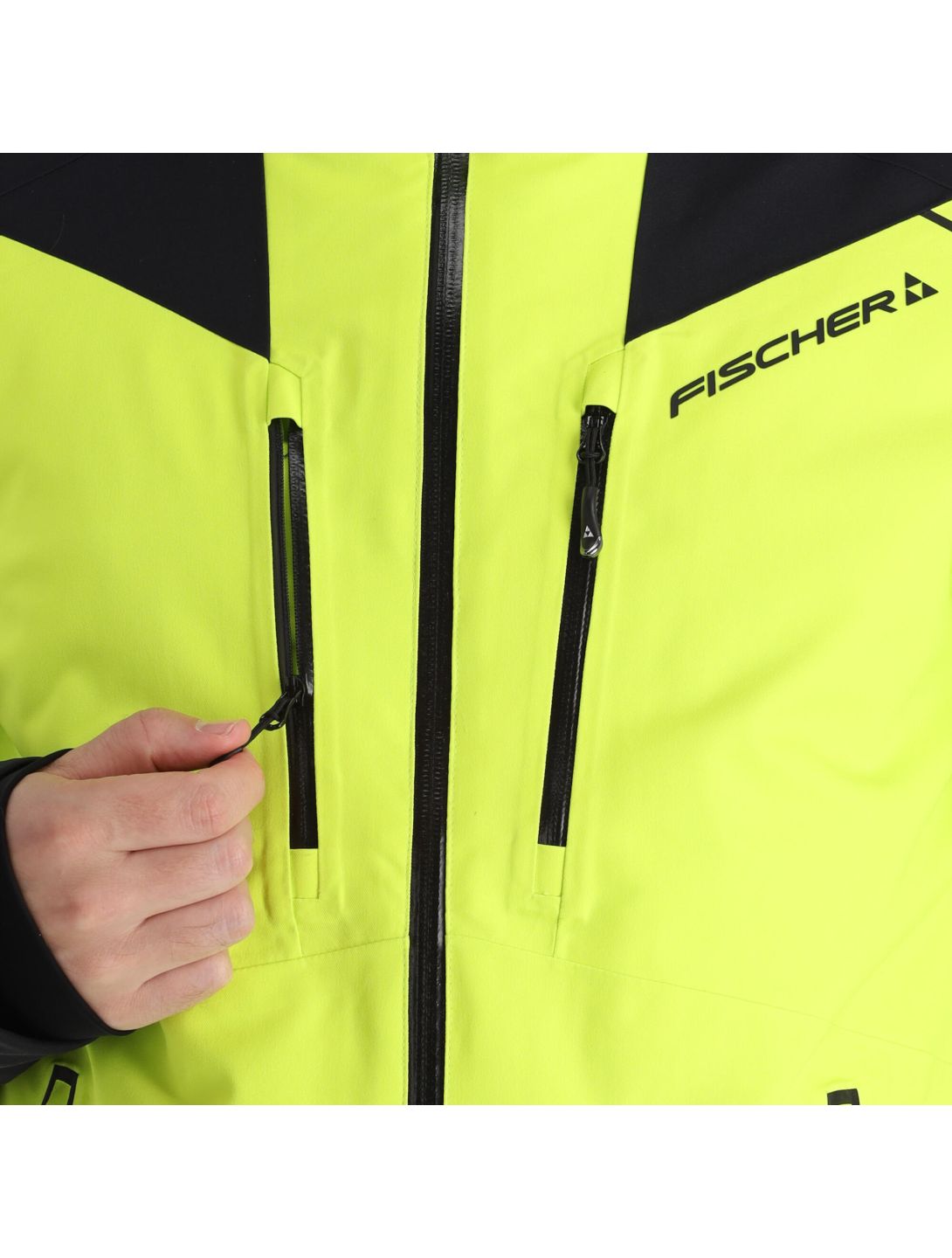 Fischer Uomo Giacca da sci EISJOCH giallo, Fischer Abbigliamento sci uomo, Fischer Abbigliamento, Fischer, F, Marche