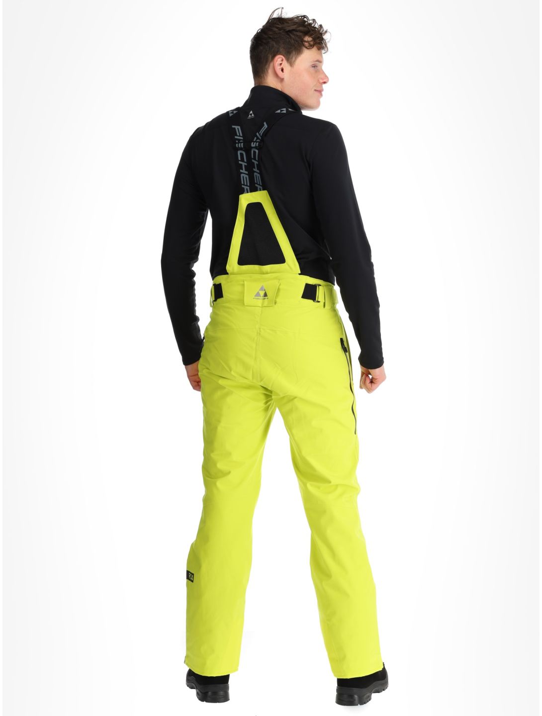 Fischer, RC4 pantaloni da sci uomo Fischer Yellow giallo 