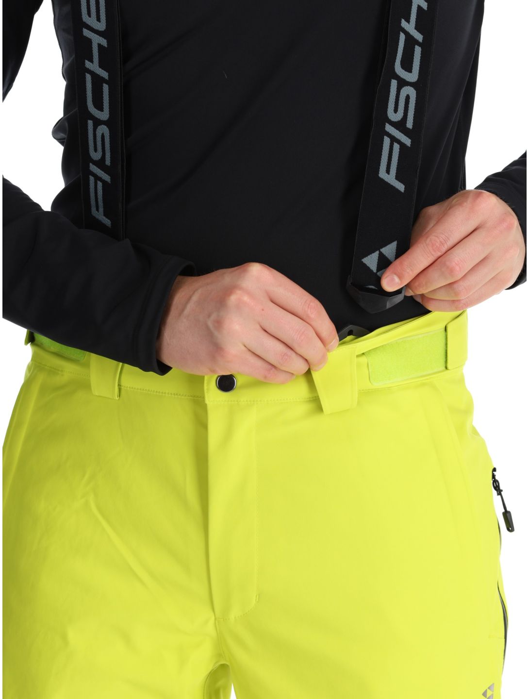 Fischer, RC4 pantaloni da sci uomo Fischer Yellow giallo 