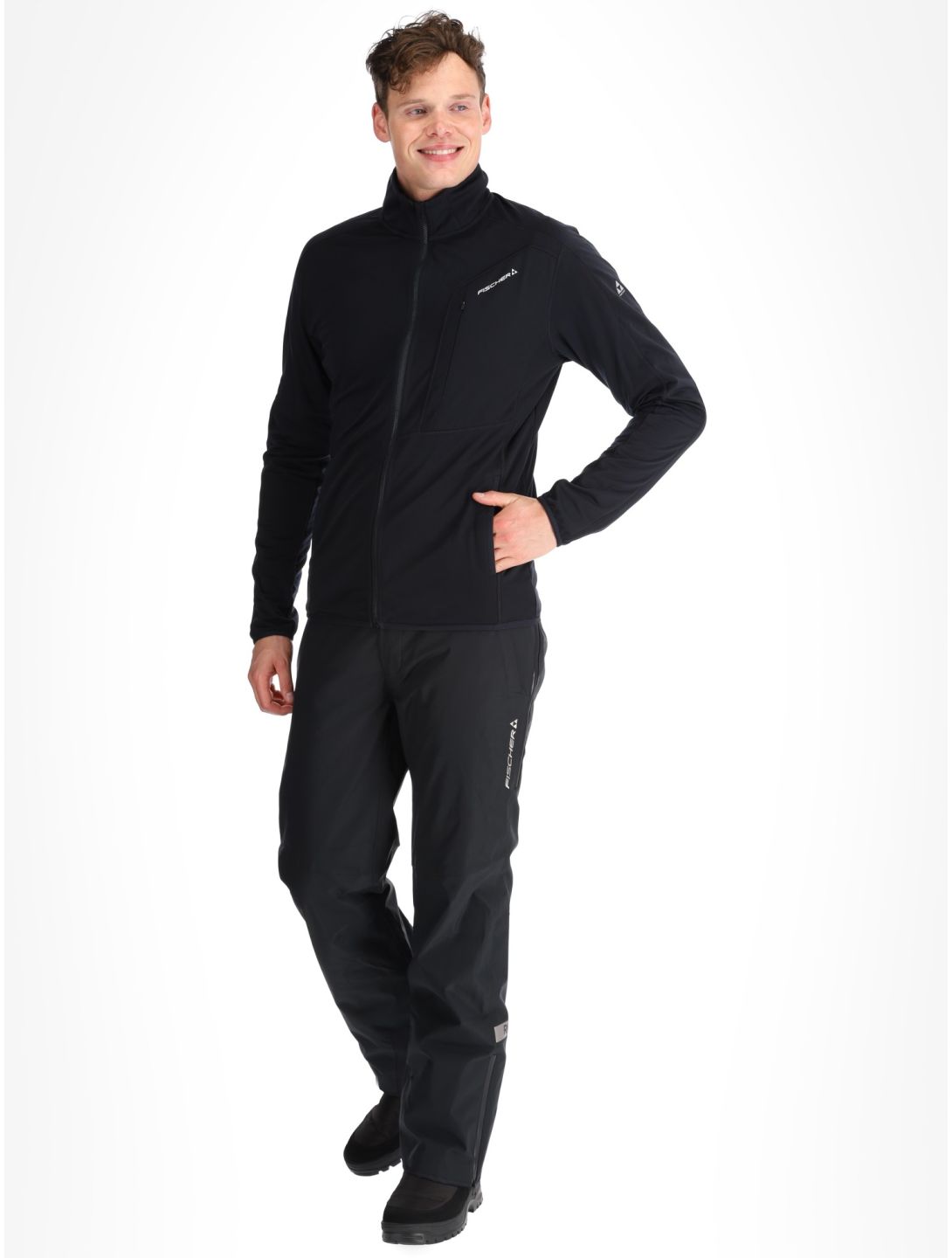 Fischer, Up Flex gilet uomo Black nero 