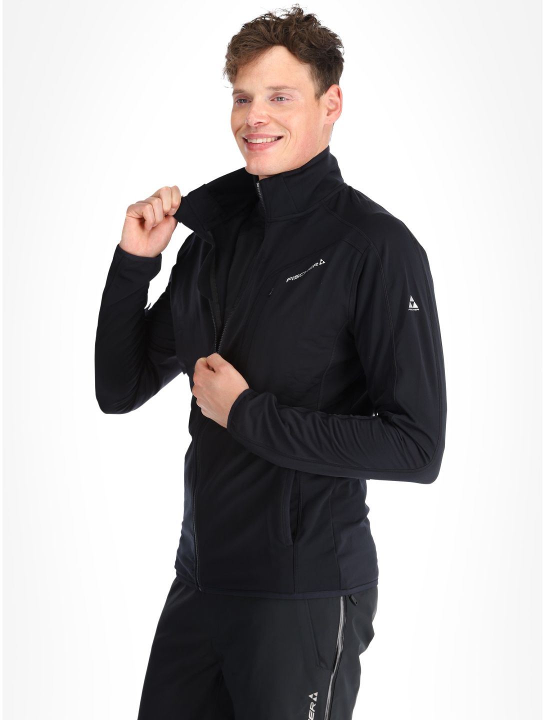 Fischer, Up Flex gilet uomo Black nero 