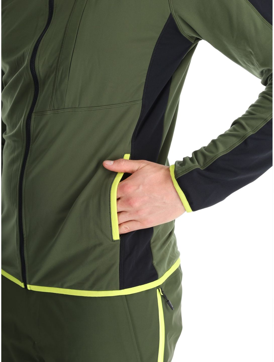 Fischer, Up Flex gilet uomo Rifle Green verde 