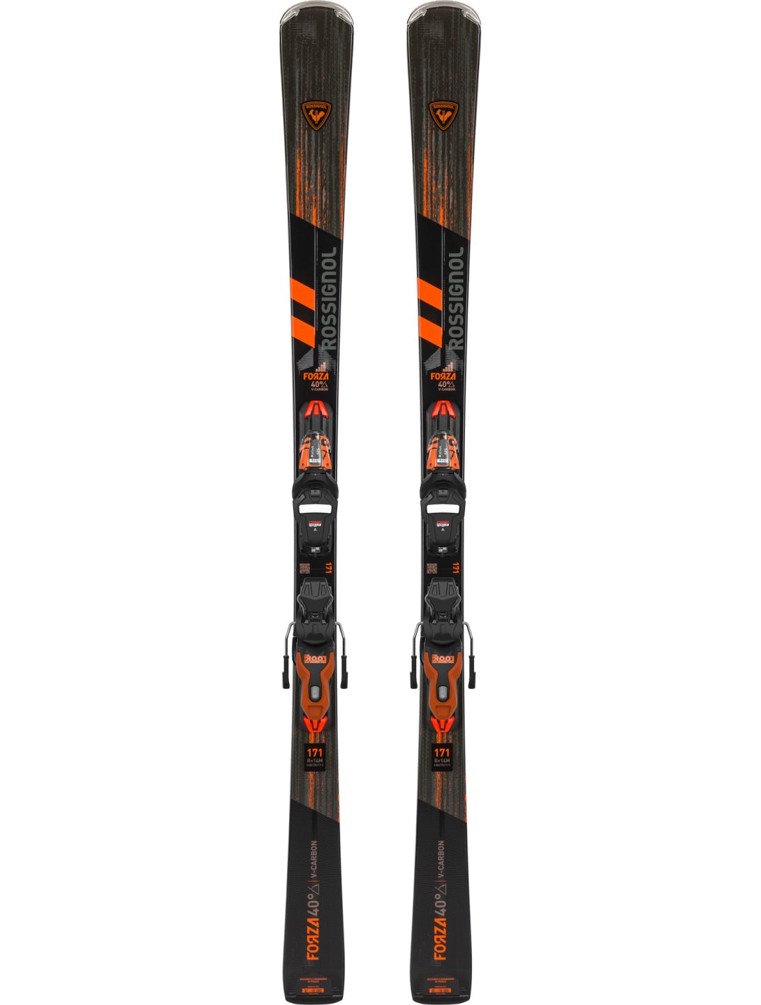 Rossignol, Forza 40° V-ca + Xpress 11 Gw (2024-2025) sci unisex Black nero 