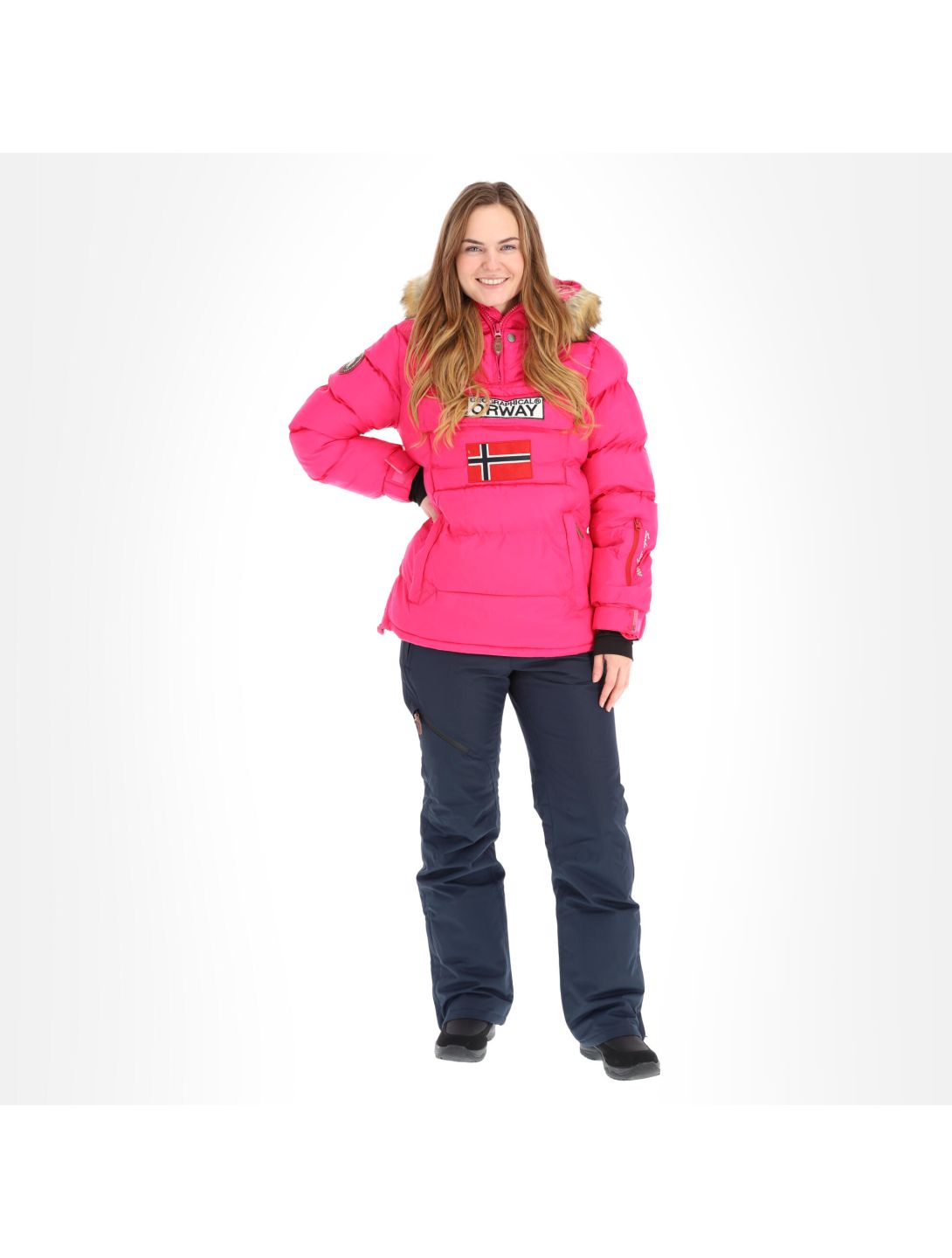 Geographical Norway, Belancolie 001 giacca sci donna flashy rosa 