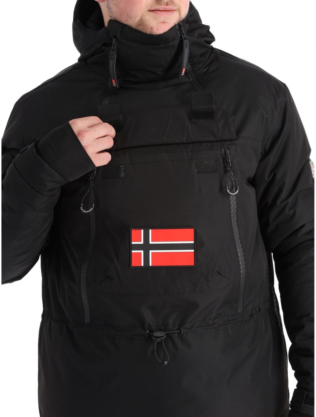 Geographical Norway, Benyamine giacca sci uomo Black nero 