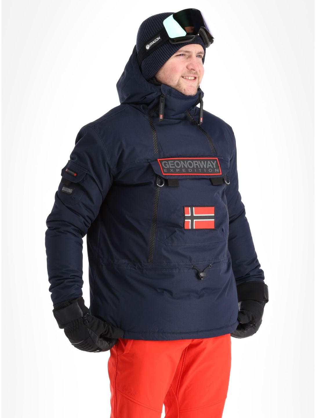 Geographical Norway, Benyamine giacca sci uomo Navy blu 