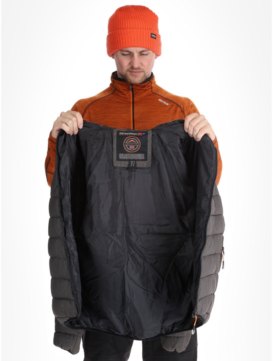 Geographical Norway, Bolchevic giacca sci uomo Dark Grey grigio 