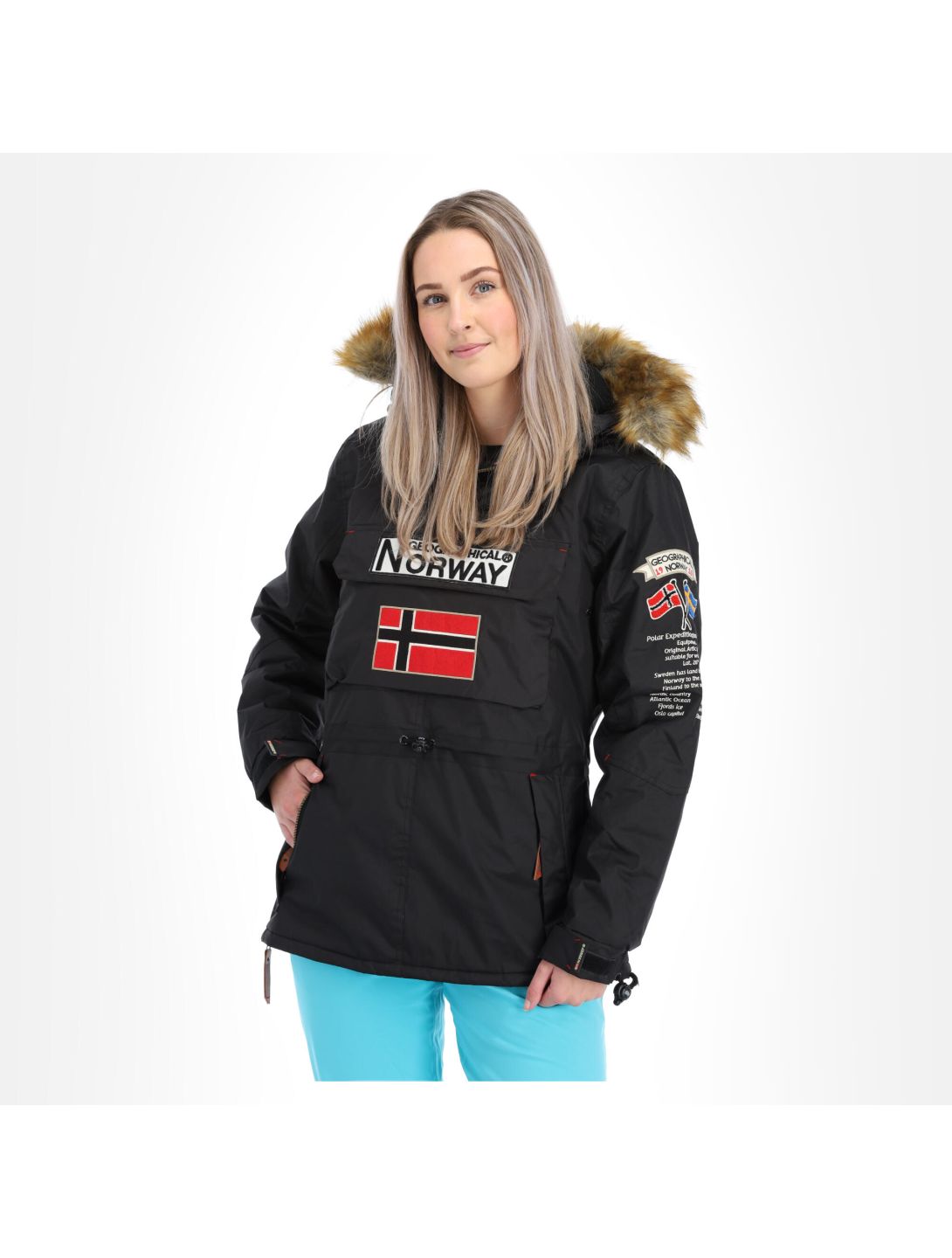 Geographical Norway, Bridget New 082 giacca sci donna nero 