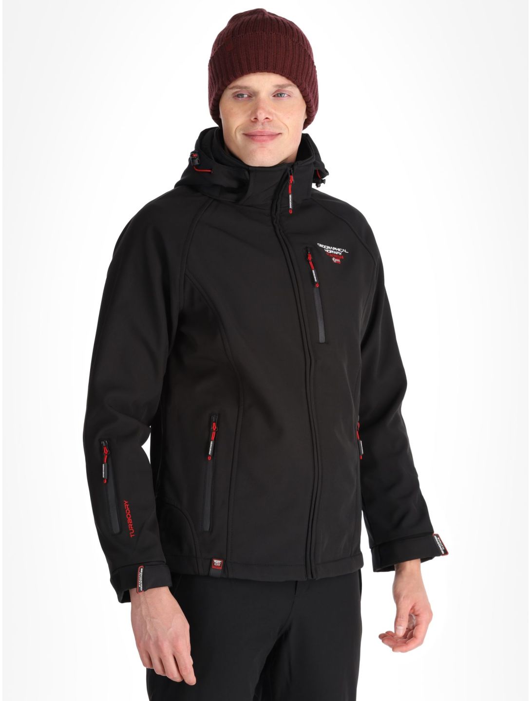 Geographical Norway, Taboo giacca sci uomo Black nero 