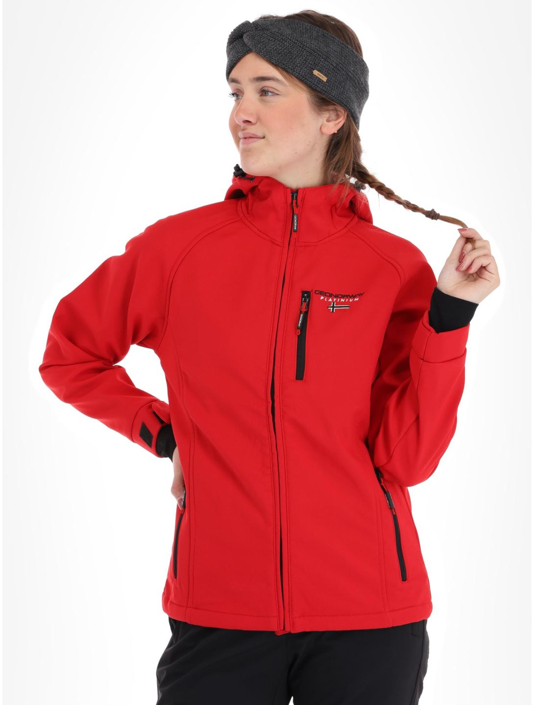 Geographical Norway, Tacer softshell donna Red rosso 