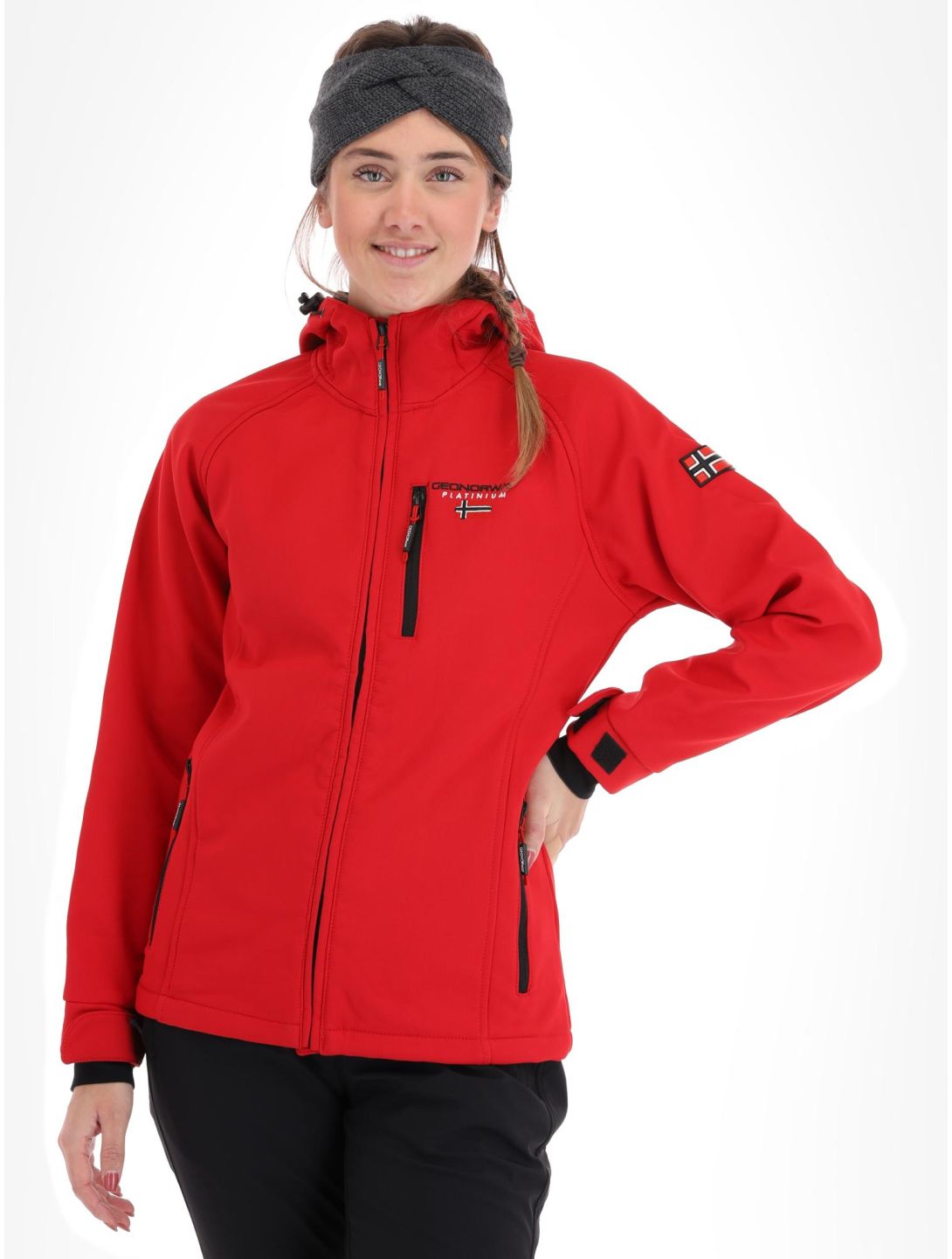 Geographical Norway, Tacer softshell donna Red rosso 