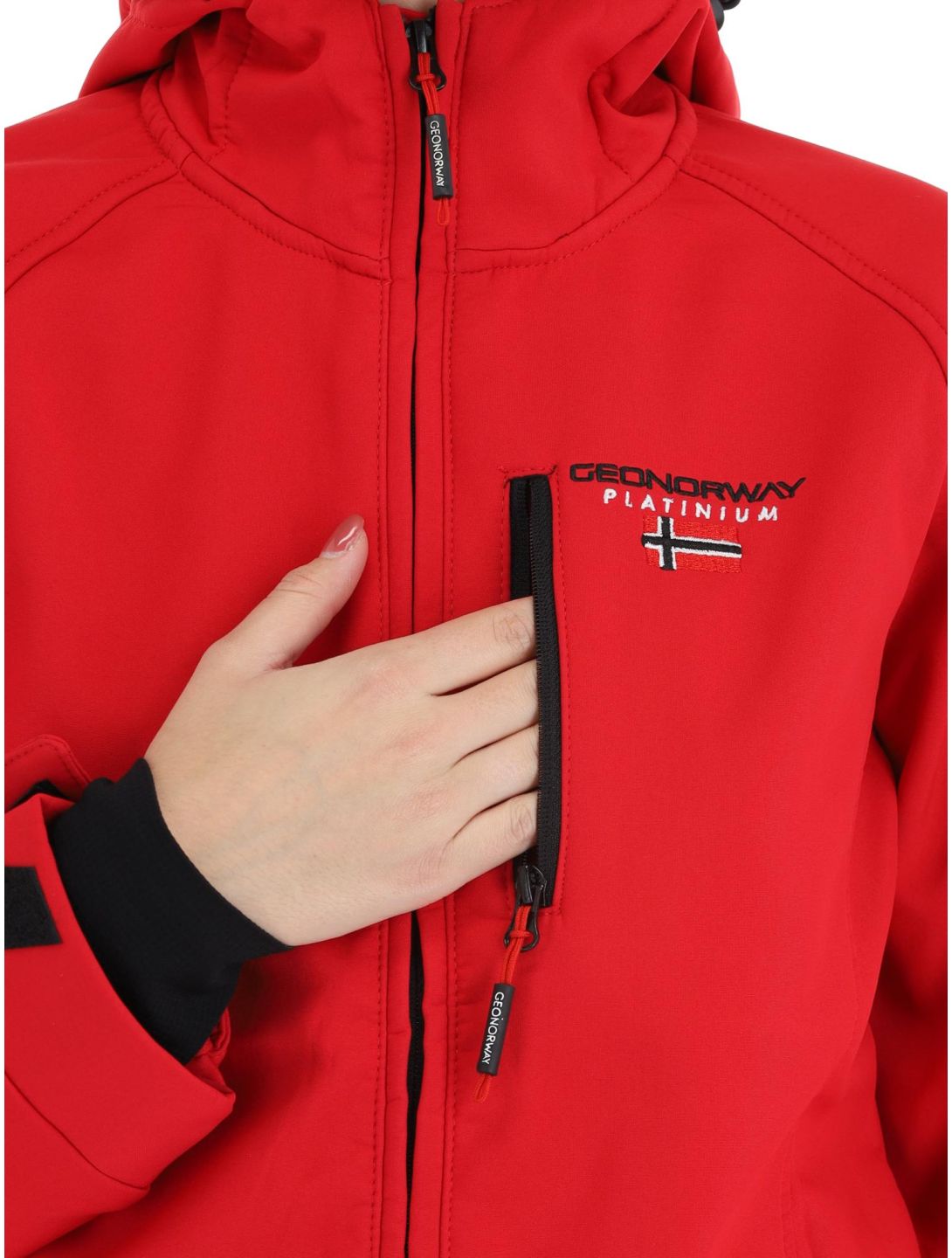 Geographical Norway, Tacer softshell donna Red rosso 