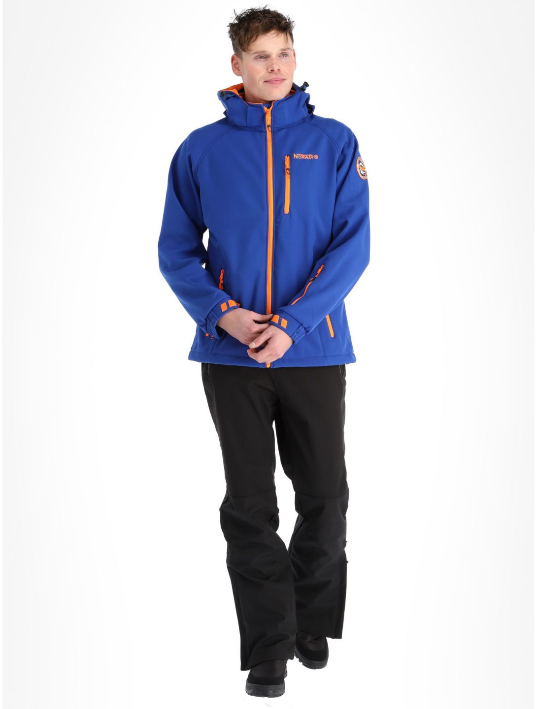 Geographical Norway, Texico softshell uomo Royal Blue blu 