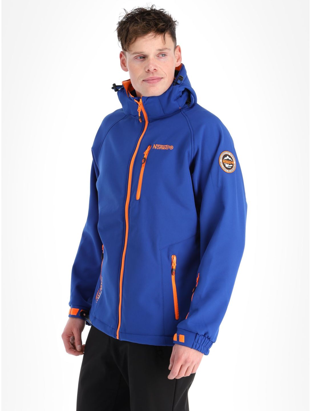 Geographical Norway, Texico softshell uomo Royal Blue blu 