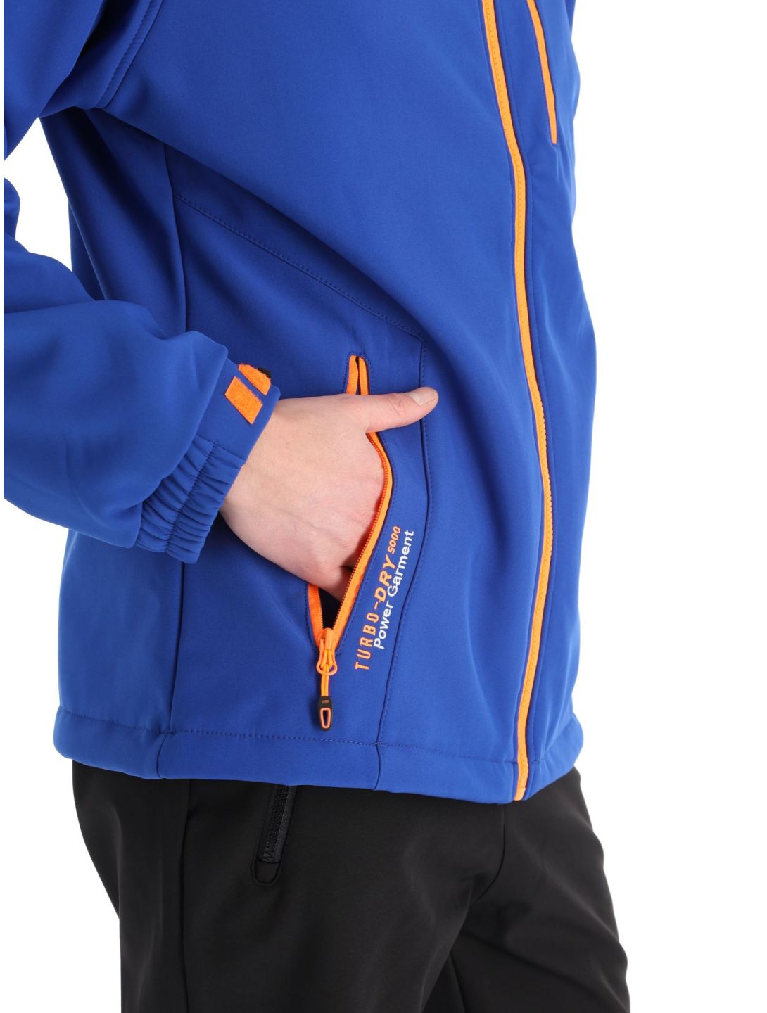 Geographical Norway, Texico softshell uomo Royal Blue blu 