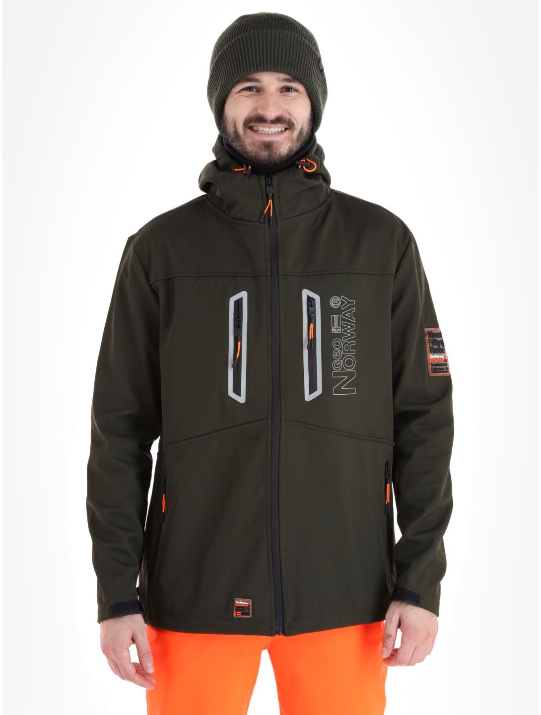 Geographical Norway, Trevar softshell uomo Kaki verde 