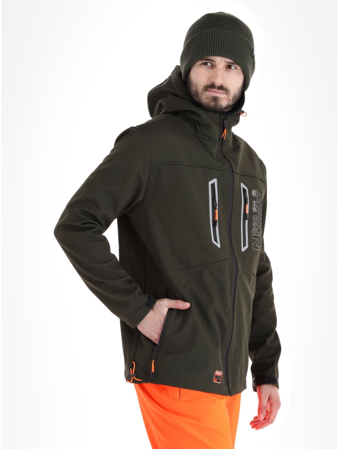 Geographical Norway, Trevar softshell uomo Kaki verde 