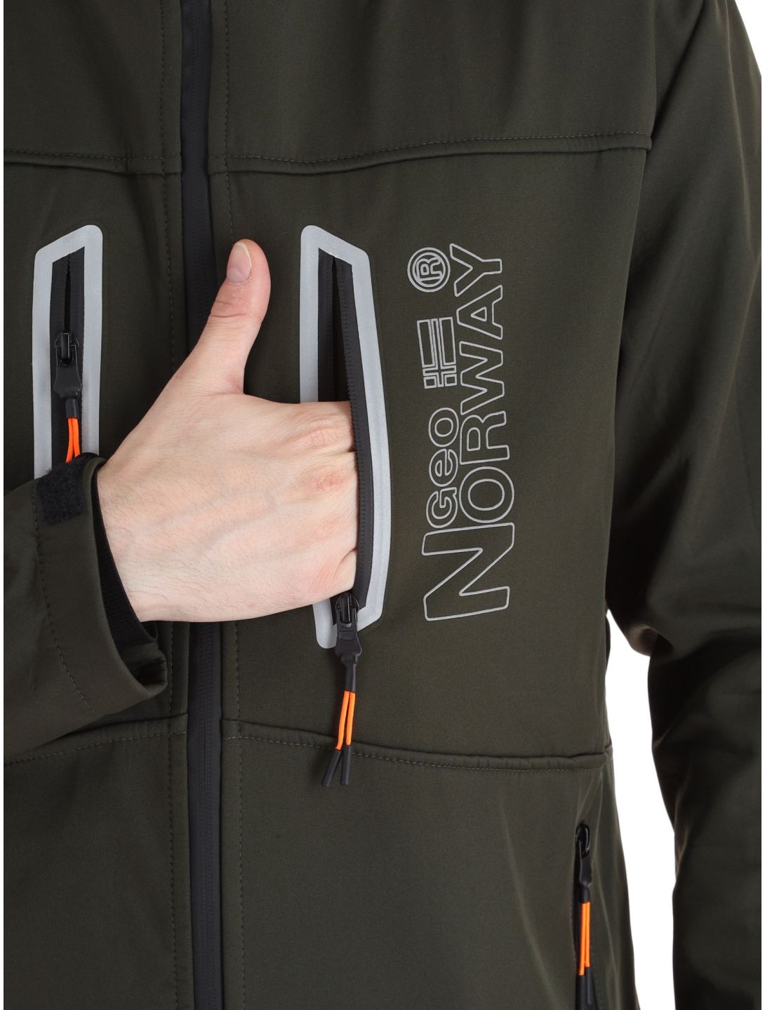 Geographical Norway, Trevar softshell uomo Kaki verde 