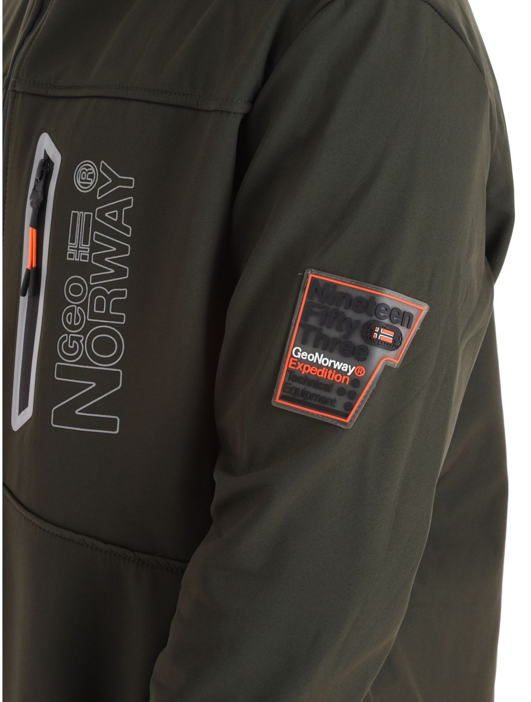 Geographical Norway, Trevar softshell uomo Kaki verde 