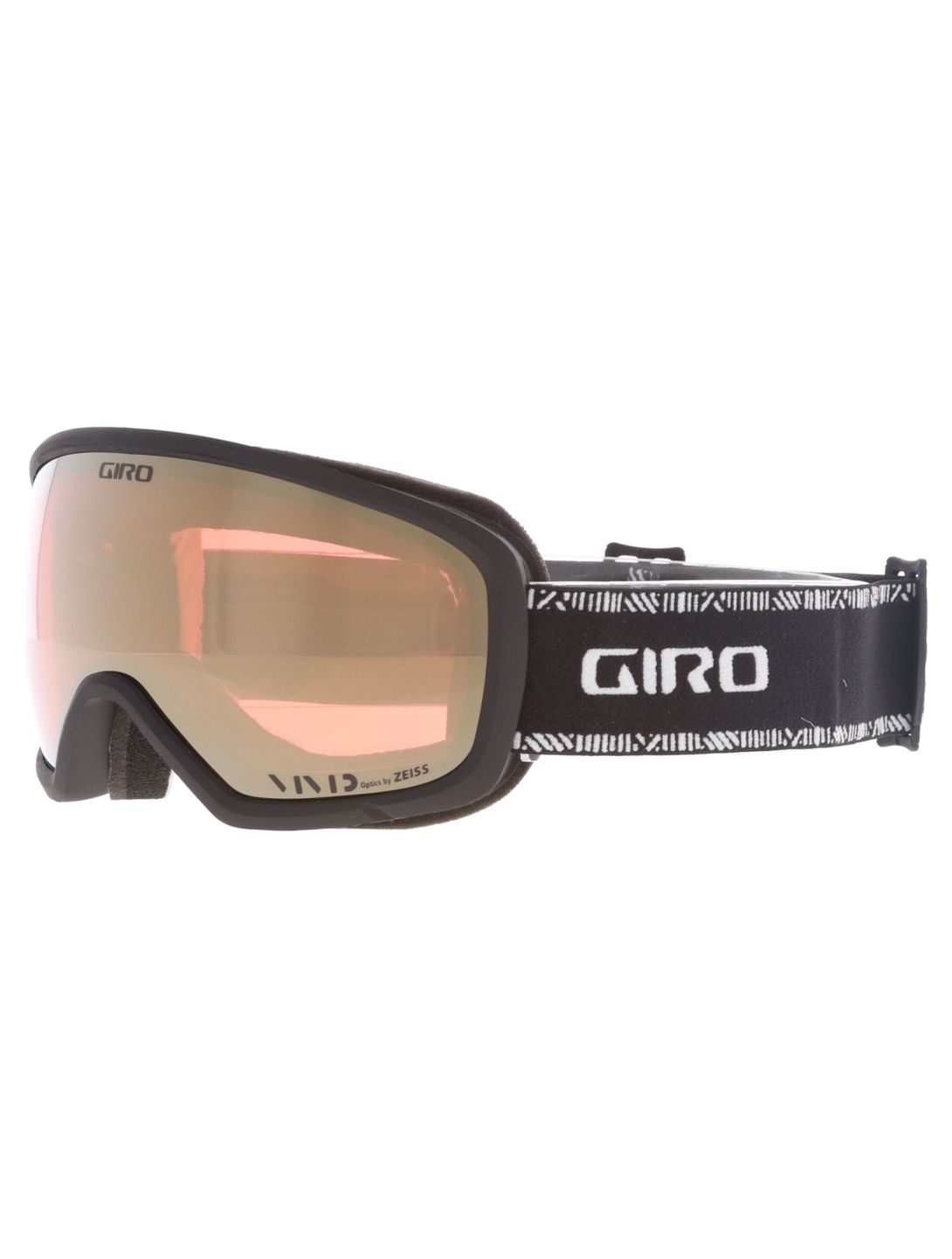 Giro, Millie mascherina da sci unisex Black & White Chute - VIVID Copper bianco, nero 