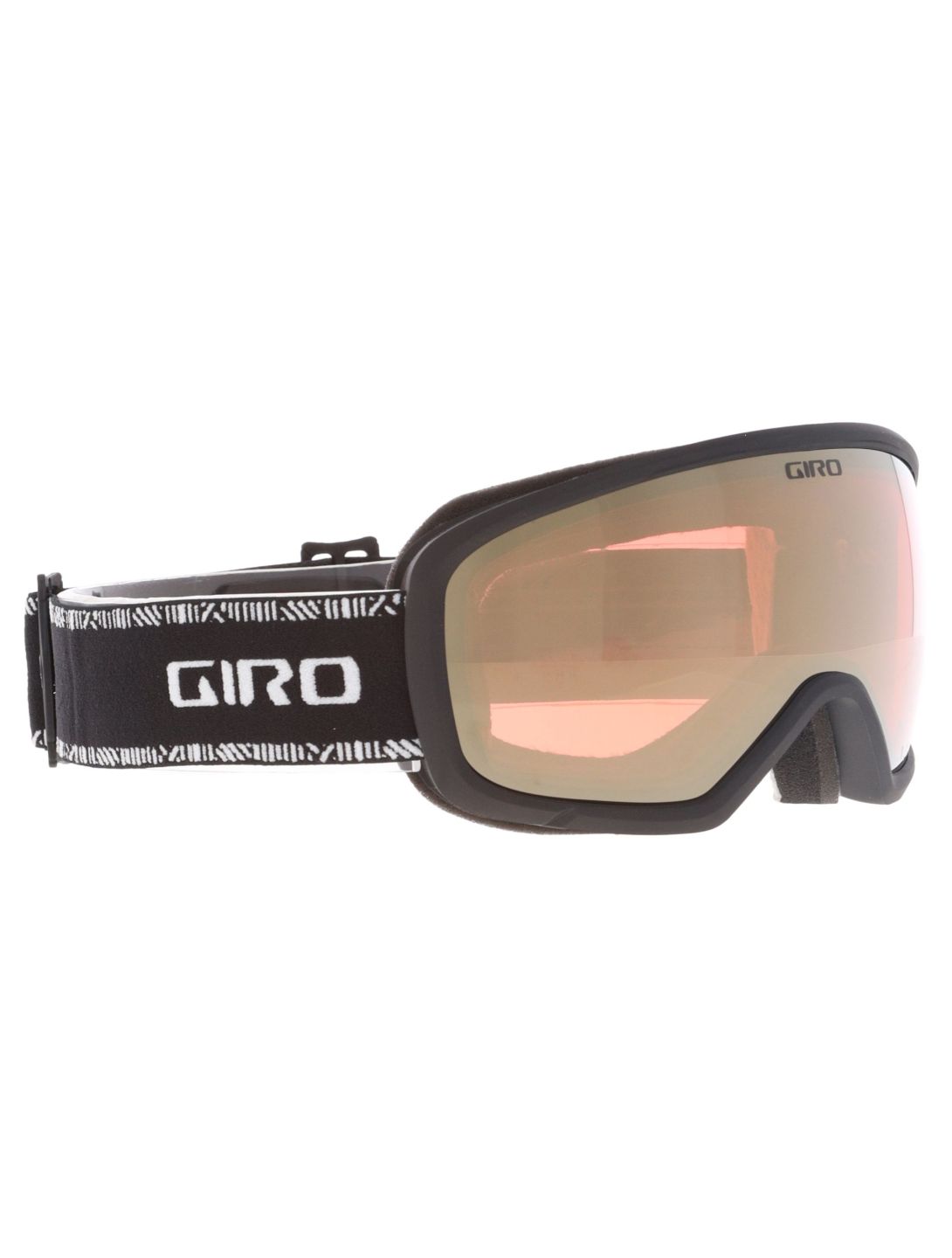 Giro, Millie mascherina da sci unisex Black & White Chute - VIVID Copper bianco, nero 