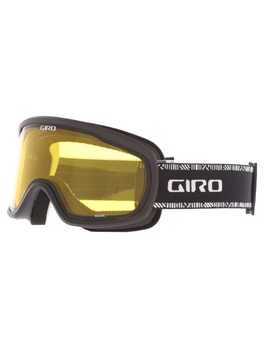 Giro, Moxie mascherina da sci unisex Black & White Shute - Amber Gold bianco, nero 